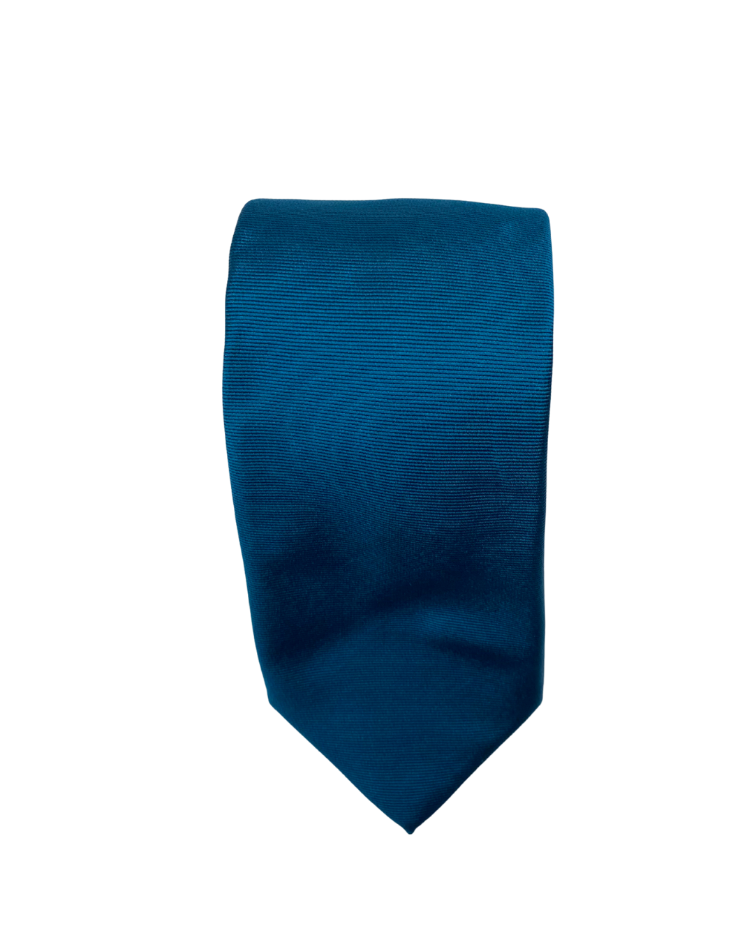 Turquoise blue silk tie