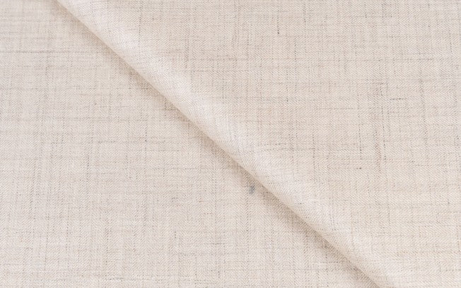 Tan linen blend jacket ( end of roll )