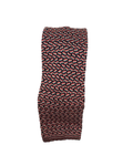 Dusty pink knitted tie