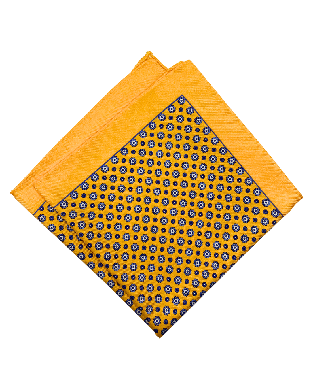 Dormeuil yellow pocket hank