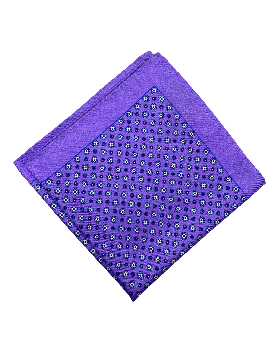 Dormeuil purple pocket hank