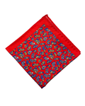 Dormeuil small red paisley pocket hank
