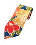 KIMONO TIE FLORAL (NAVY)