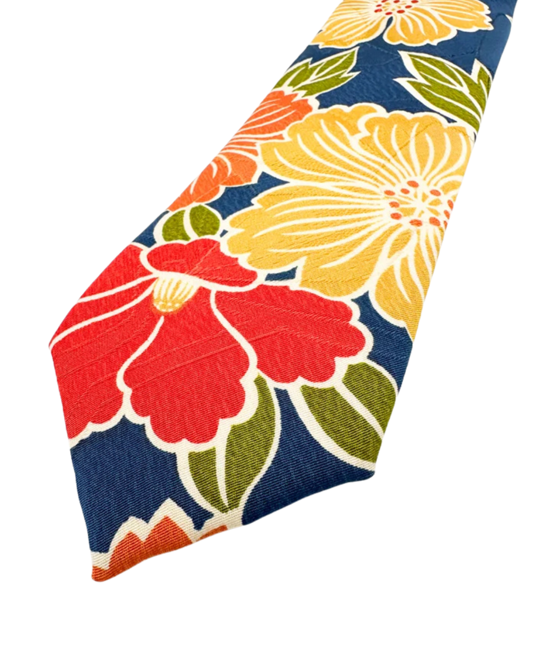 KIMONO TIE FLORAL (NAVY)