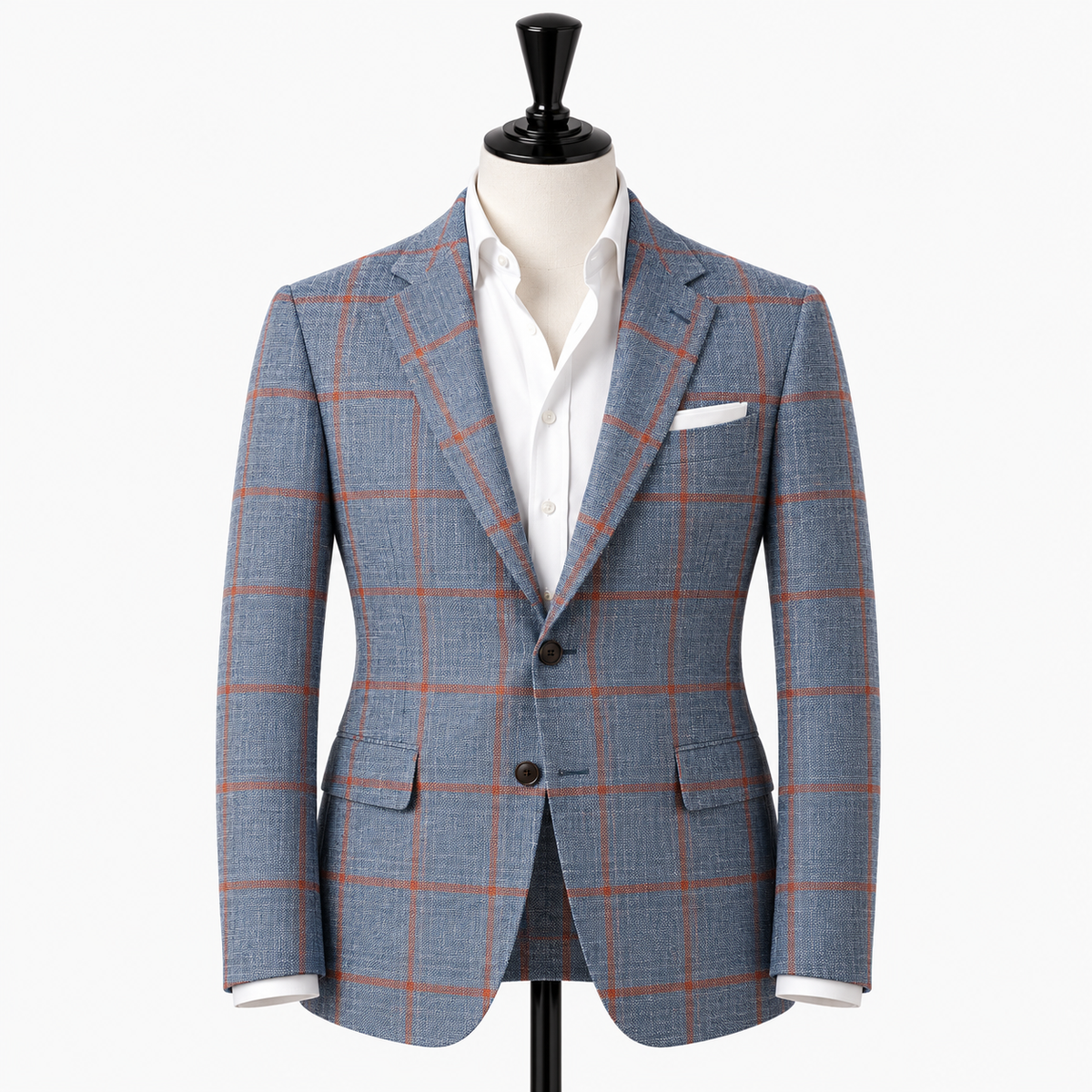 Blue Window panel Sports Jacket ( end of roll )