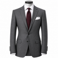 Ash grey wool suit ( Made To Order )