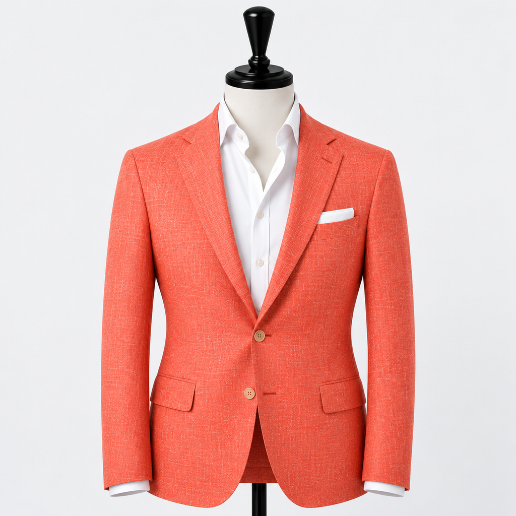 Piacenza orange sports jacket