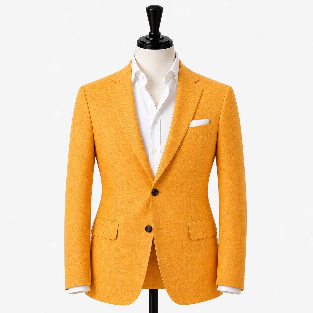 Piacenza yellow sports jacket