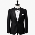 Black Tuxedo Jacket ( Made To Order )