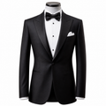 Black Tuxedo Jacket ( Made To Order )
