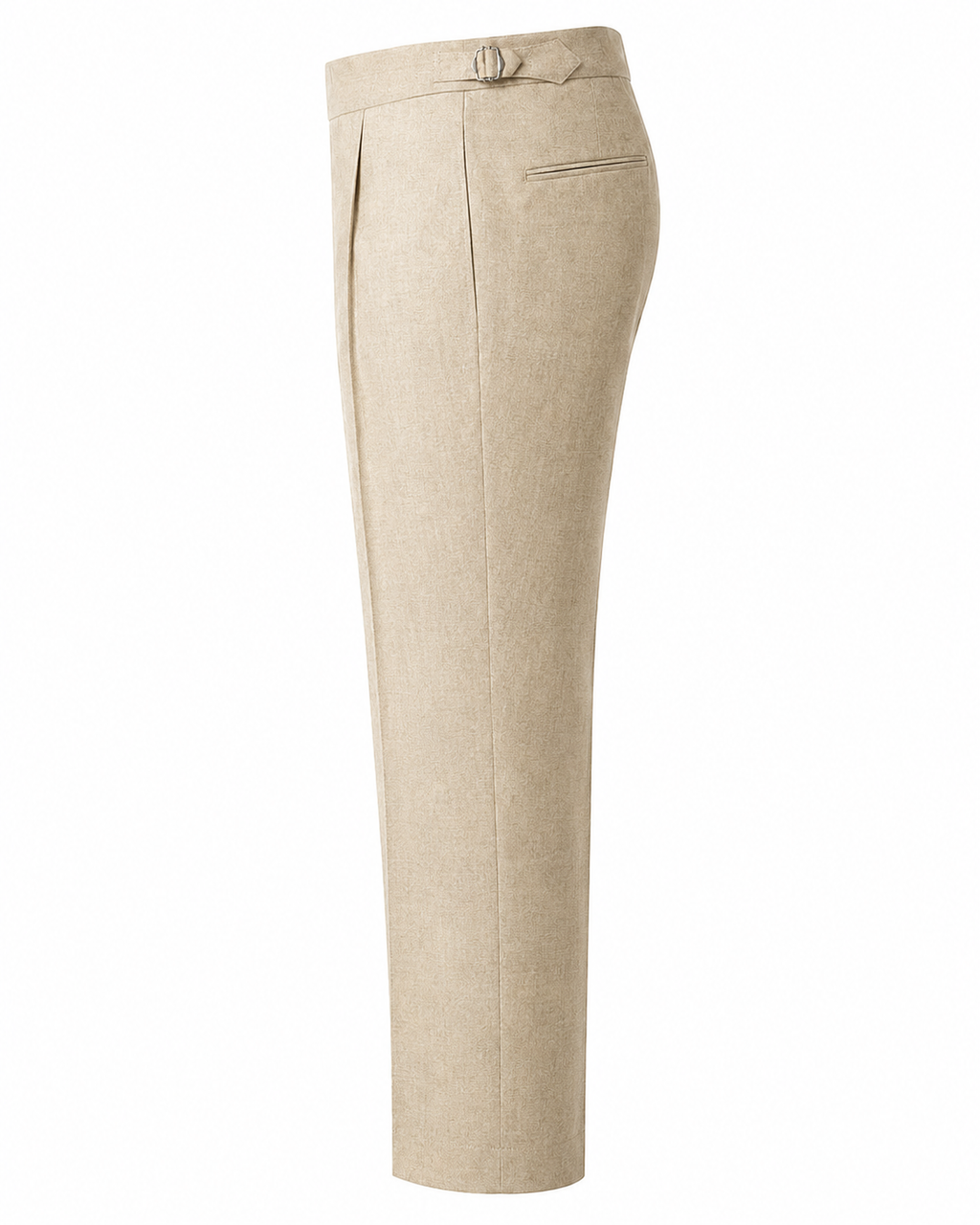 Beige linen blend suit ( Made To Order )