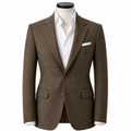 Tweed brown suit ( Made To Order )